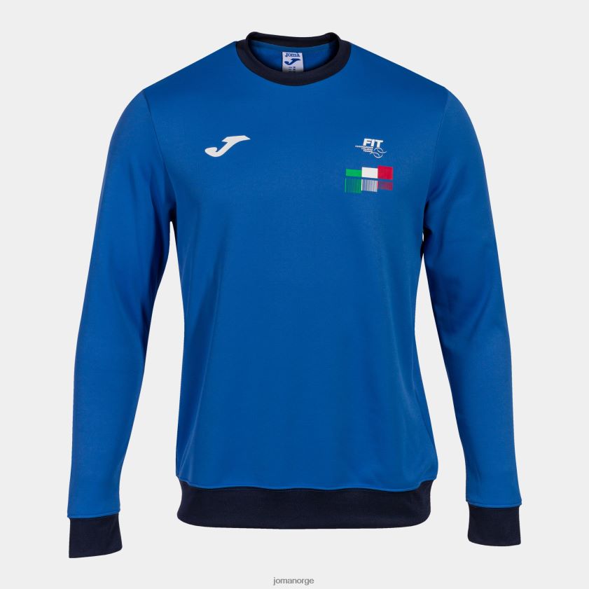 nei Joma sweatshirt italiensk tennisforbund kongeblå FBD0T03245