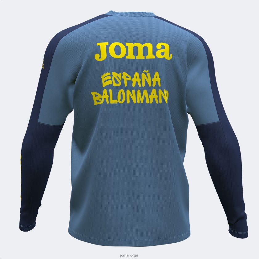 nei Joma sweatshirt trening spansk kongelig håndballforbund petroleum marineblå FBD0T0727