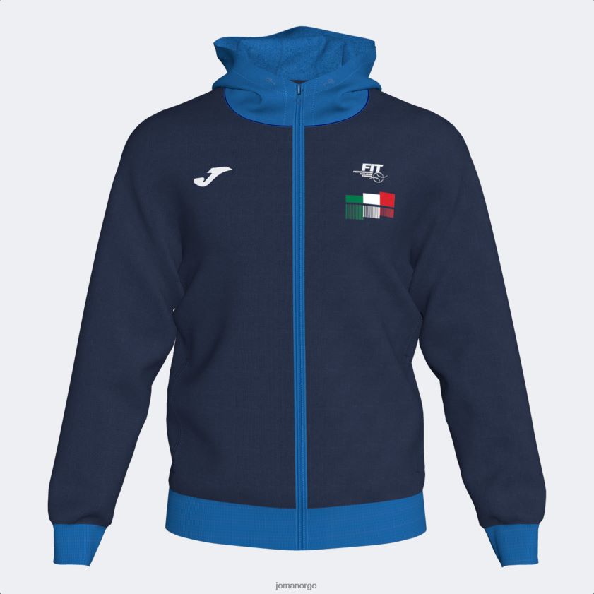 nei Joma hettejakke italiensk tennisforbund marineblå FBD0T03456