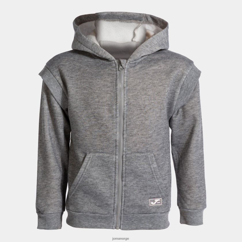 nei Joma hettejakke jente løve melert grå FBD0T02769