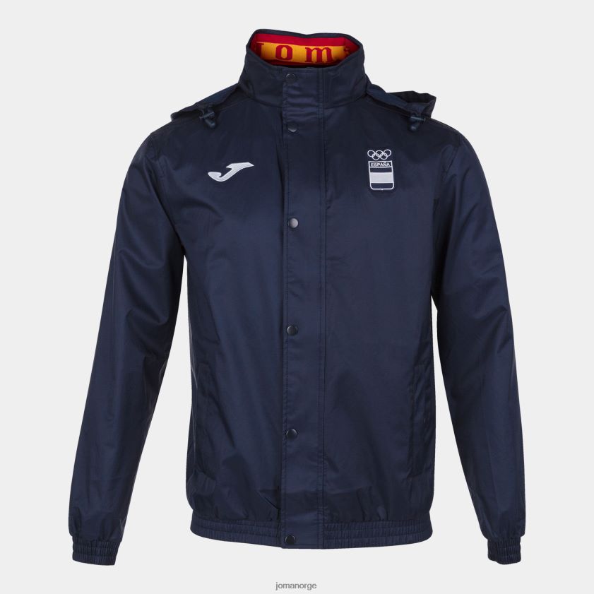 nei Joma regnjakke fritid spansk olympiske komité marineblå FBD0T01426