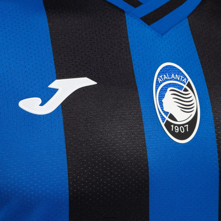 nei Joma skjorte kortermet 1. uniform atalanta 22/23 kongeblå FBD0T01445