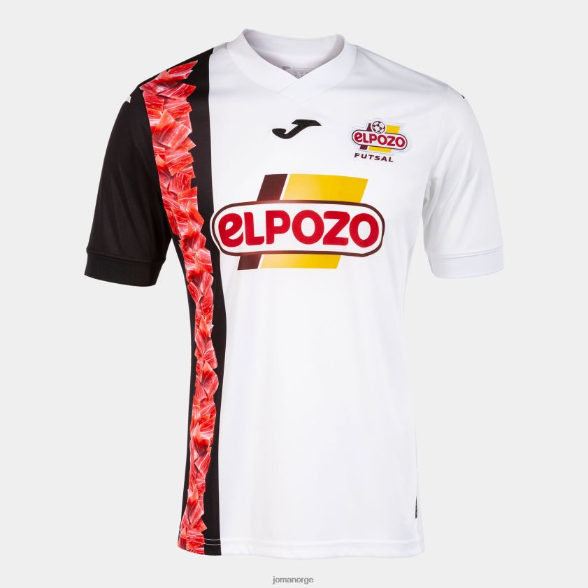 nei Joma skjorte kortermet 1. uniform el pozo 22/23 hvit FBD0T04479