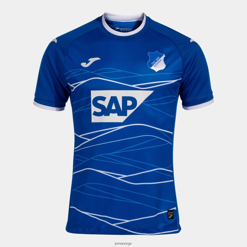 nei Joma skjorte kortermet 1. uniform hoffenheim 22/23 kongeblå FBD0T01448