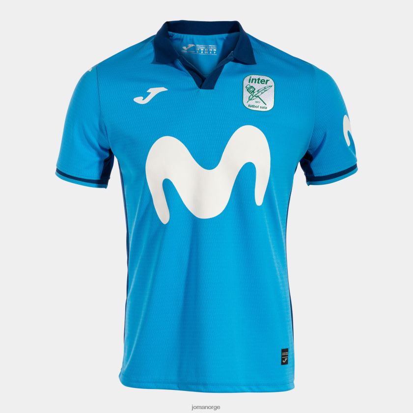 nei Joma skjorte kortermet 1. uniform inter movistar 22/23 blå FBD0T01387