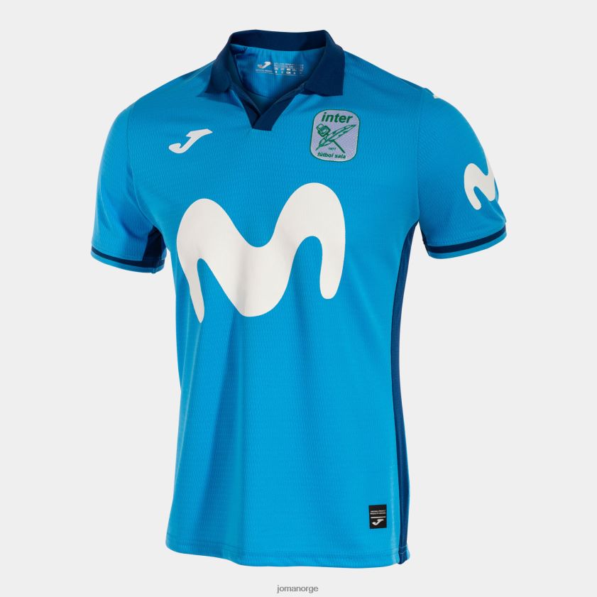 nei Joma skjorte kortermet 1. uniform inter movistar 22/23 blå FBD0T01387