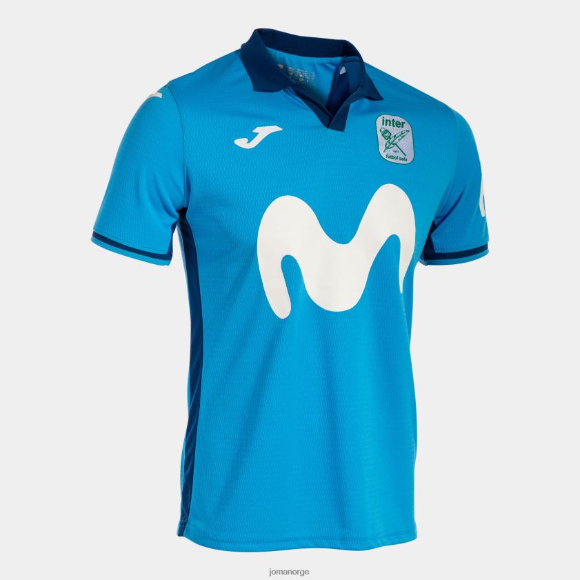 nei Joma skjorte kortermet 1. uniform inter movistar 22/23 blå FBD0T01387