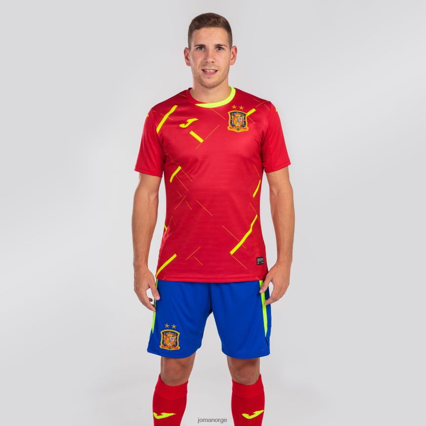 nei Joma skjorte kortermet 1. uniform spansk futsal utvalg rød FBD0T04293