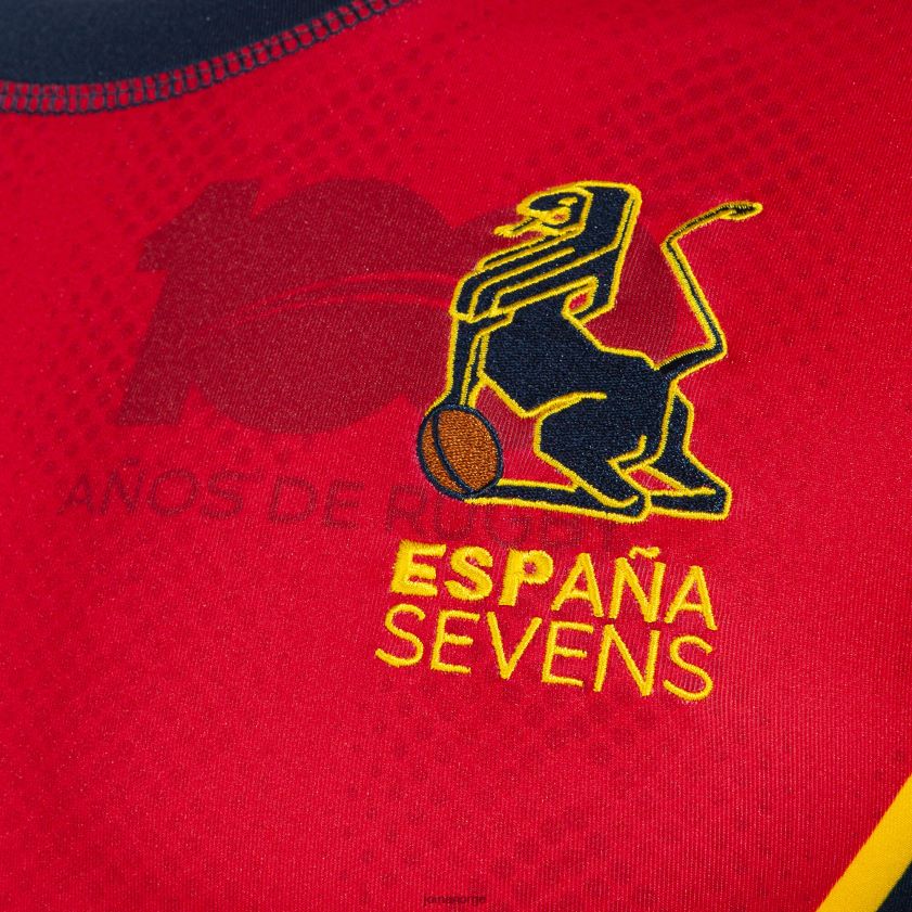 nei Joma skjorte kortermet 1. uniform spansk rugbyforbund rød FBD0T01034