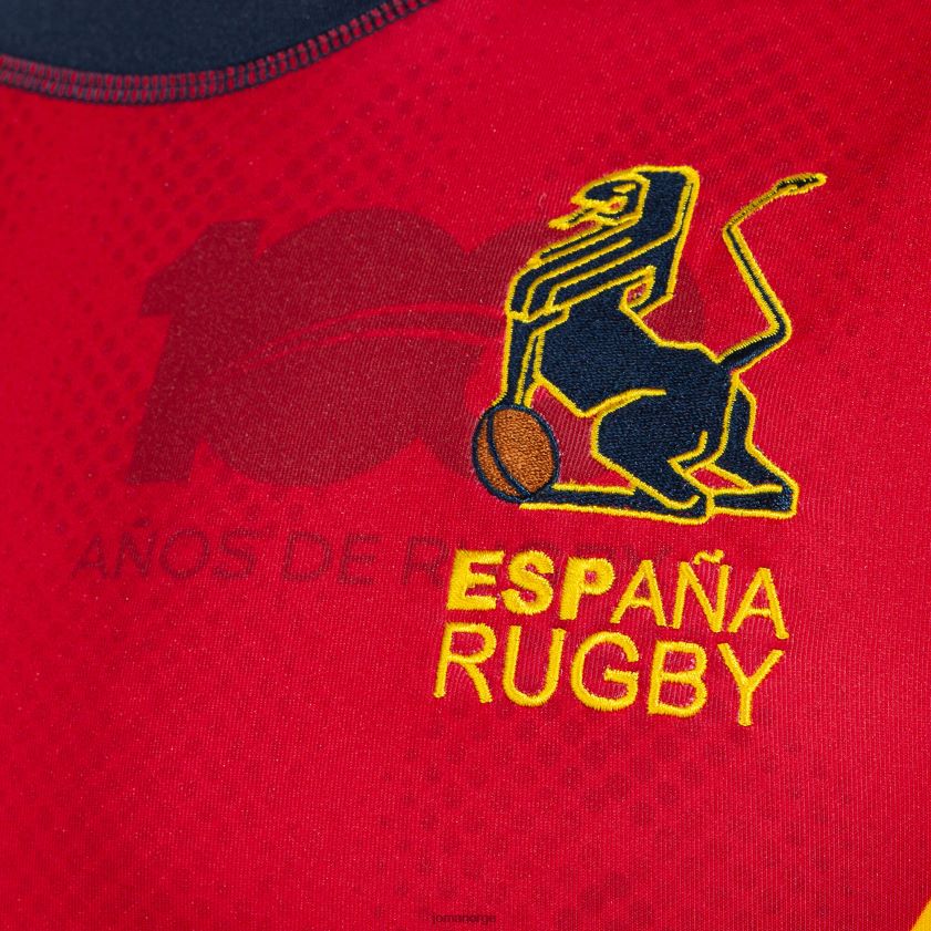nei Joma skjorte kortermet 1. uniform spansk rugbyforbund rød FBD0T04585