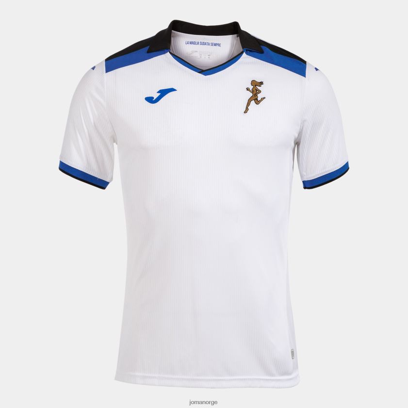 nei Joma skjorte kortermet 2. uniform atalanta 22/23 hvit FBD0T01444