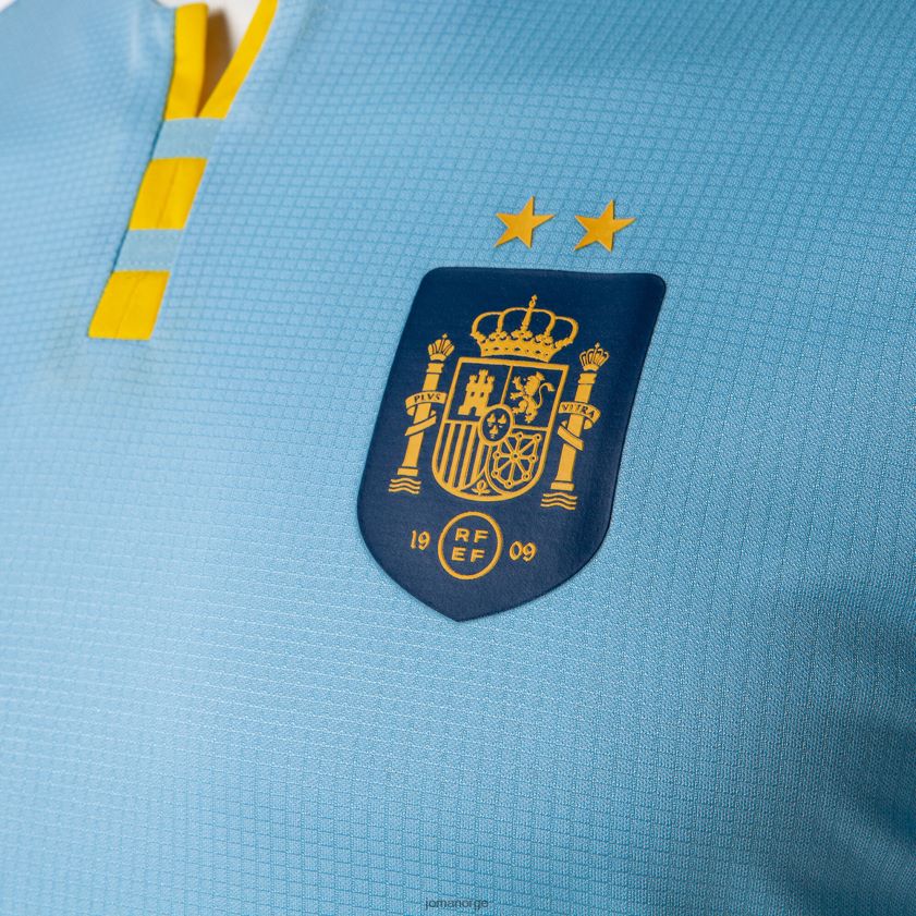 nei Joma skjorte kortermet 2. uniform spansk futsal utvalg himmelblå FBD0T0936