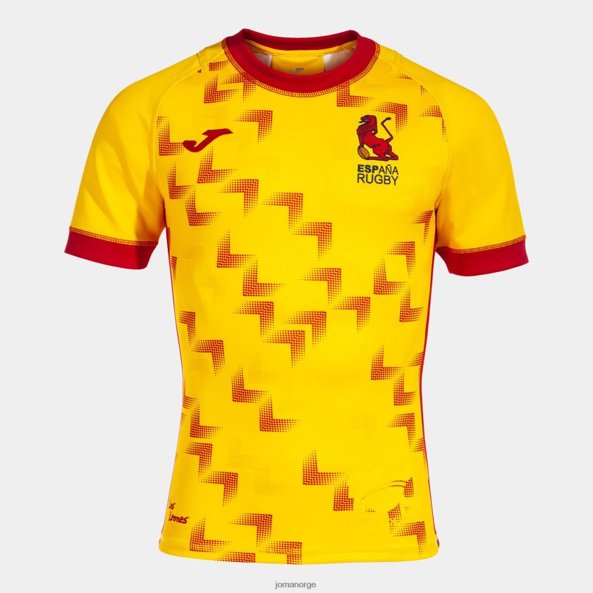 nei Joma skjorte kortermet 2. uniform spansk rugbyforbund gul FBD0T02972