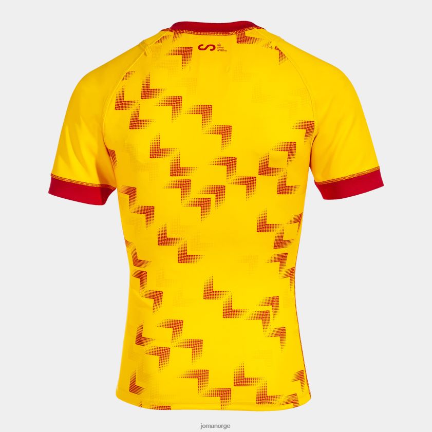 nei Joma skjorte kortermet 2. uniform spansk rugbyforbund gul FBD0T02972