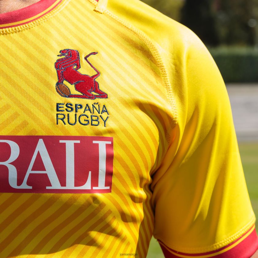 nei Joma skjorte kortermet 2. uniform spansk rugbyforbund gul FBD0T03511