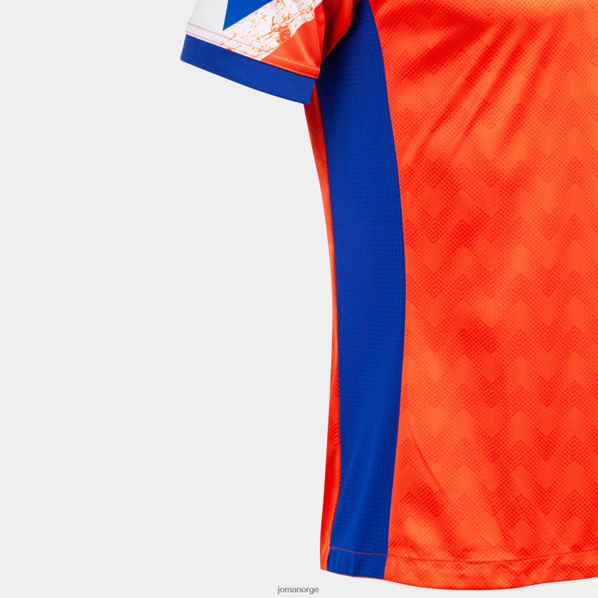 nei Joma skjorte kortermet 2. uniform swansea 22/23 oransje FBD0T04583