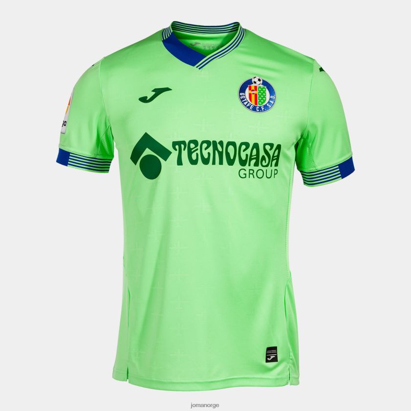 nei Joma skjorte kortermet 3. uniform getafe 22/23 grønn FBD0T04247