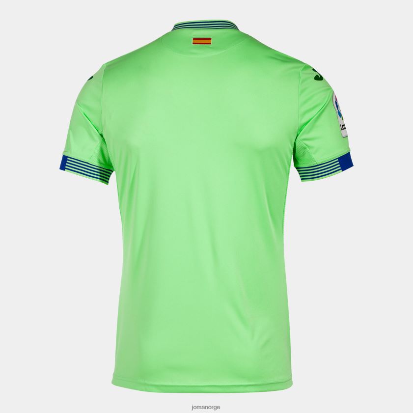 nei Joma skjorte kortermet 3. uniform getafe 22/23 grønn FBD0T04247