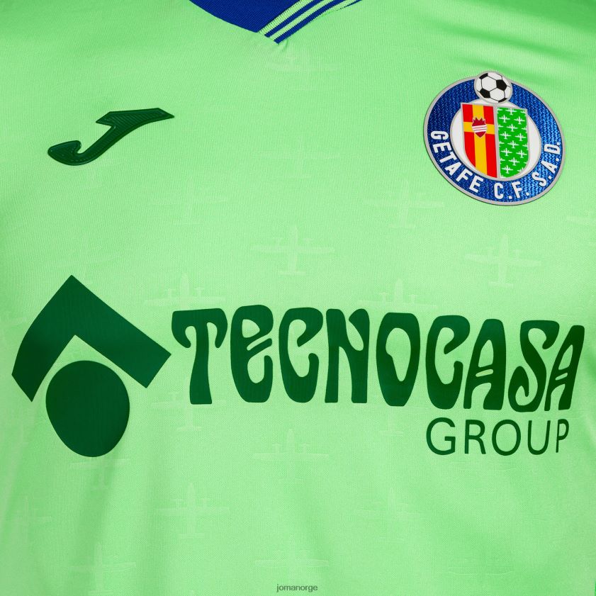 nei Joma skjorte kortermet 3. uniform getafe 22/23 grønn FBD0T04247