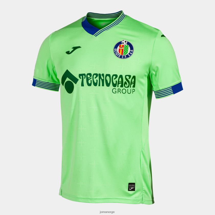nei Joma skjorte kortermet 3. uniform getafe 22/23 grønn FBD0T04247