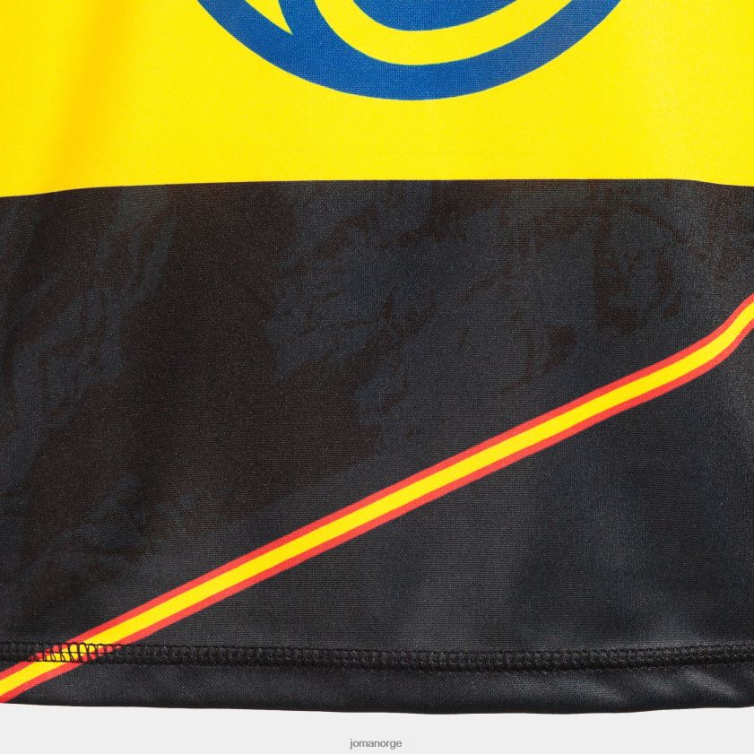 nei Joma skjorte kortermet 3. uniform spansk kongelig håndballforbund svart mørkegrå FBD0T0534