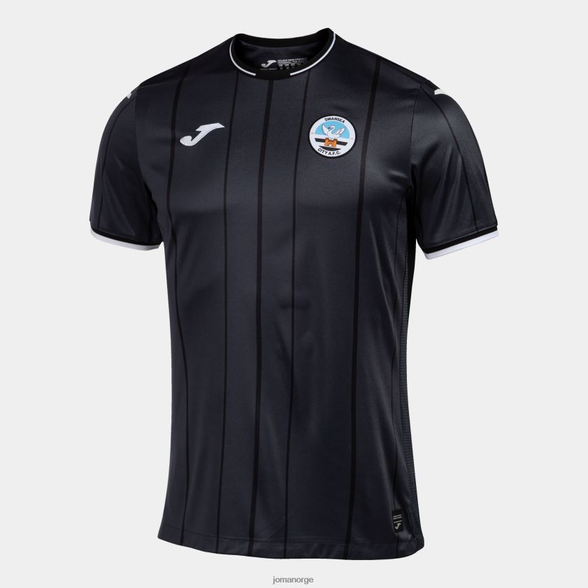 nei Joma skjorte kortermet 3. uniform swansea 22/23 mørkegrå FBD0T01193