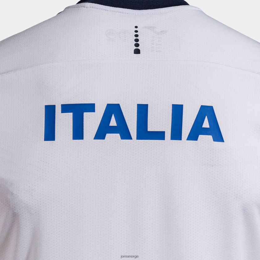 nei Joma skjorte kortermet konkurranse italiensk tennisforbund hvit FBD0T0913