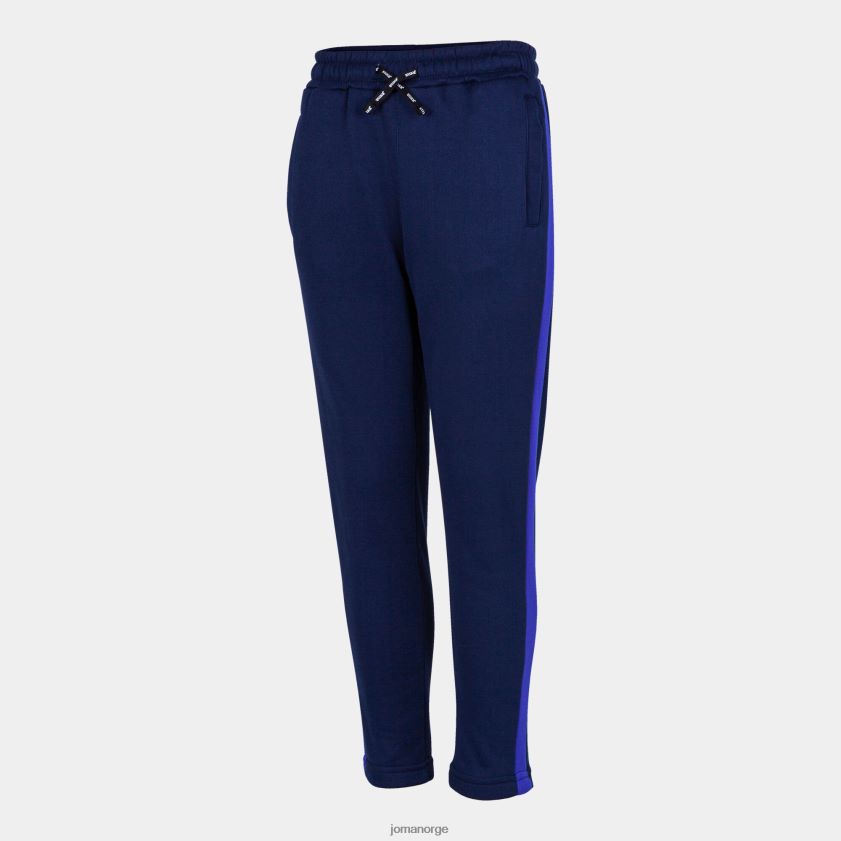 nei Joma lange bukser gutt stripe marineblå kongeblå FBD0T02690