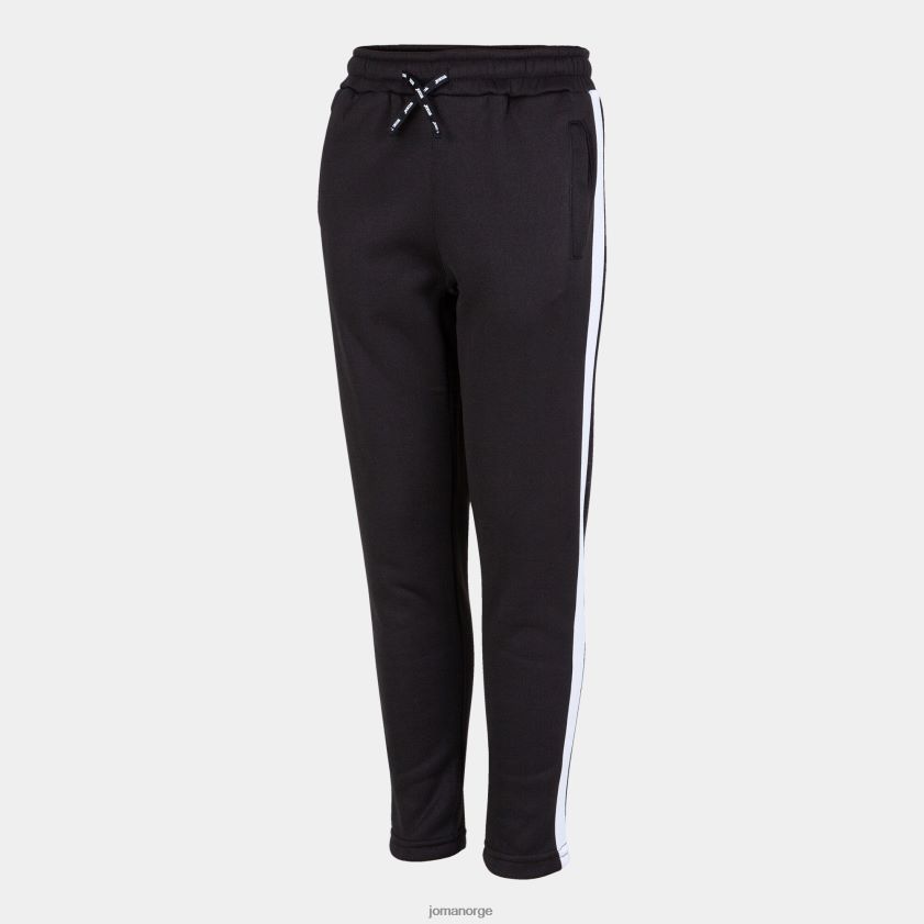 nei Joma lange bukser gutt stripe svart hvit FBD0T02681