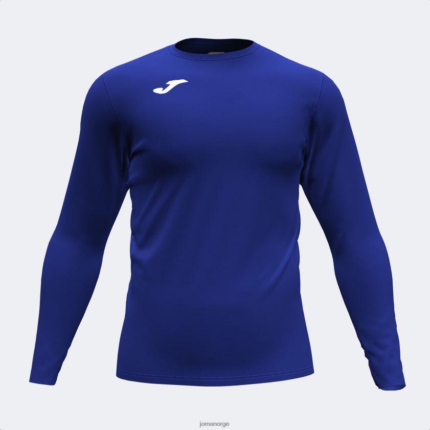 nei Joma langermet skjorte brama academy kongeblå FBD0T03735