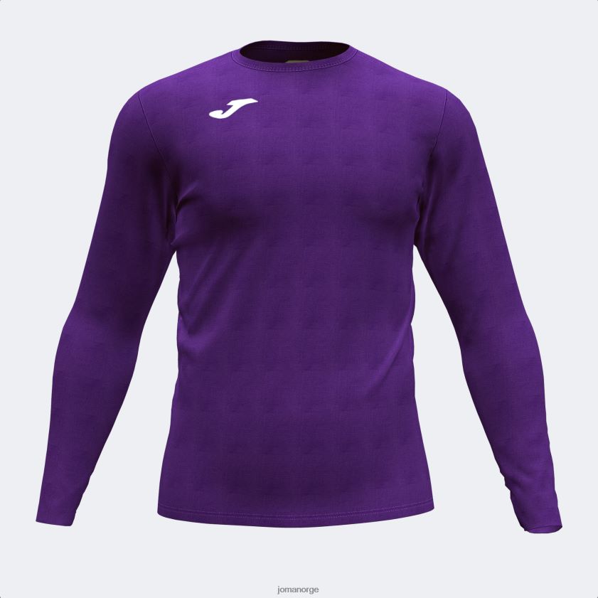 nei Joma langermet skjorte brama academy lilla FBD0T01451