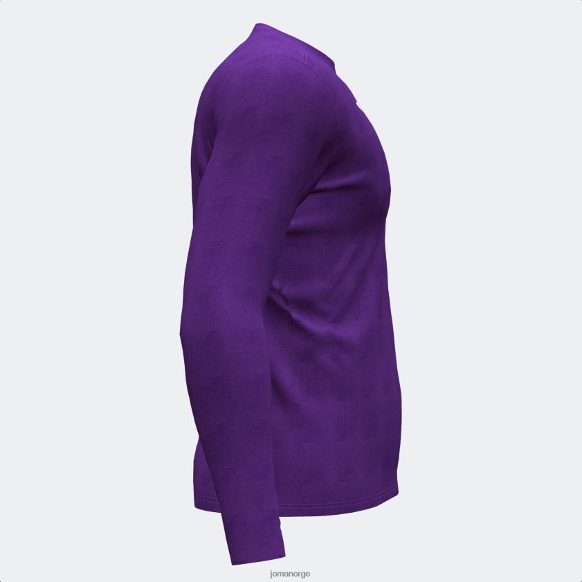 nei Joma langermet skjorte brama academy lilla FBD0T01451