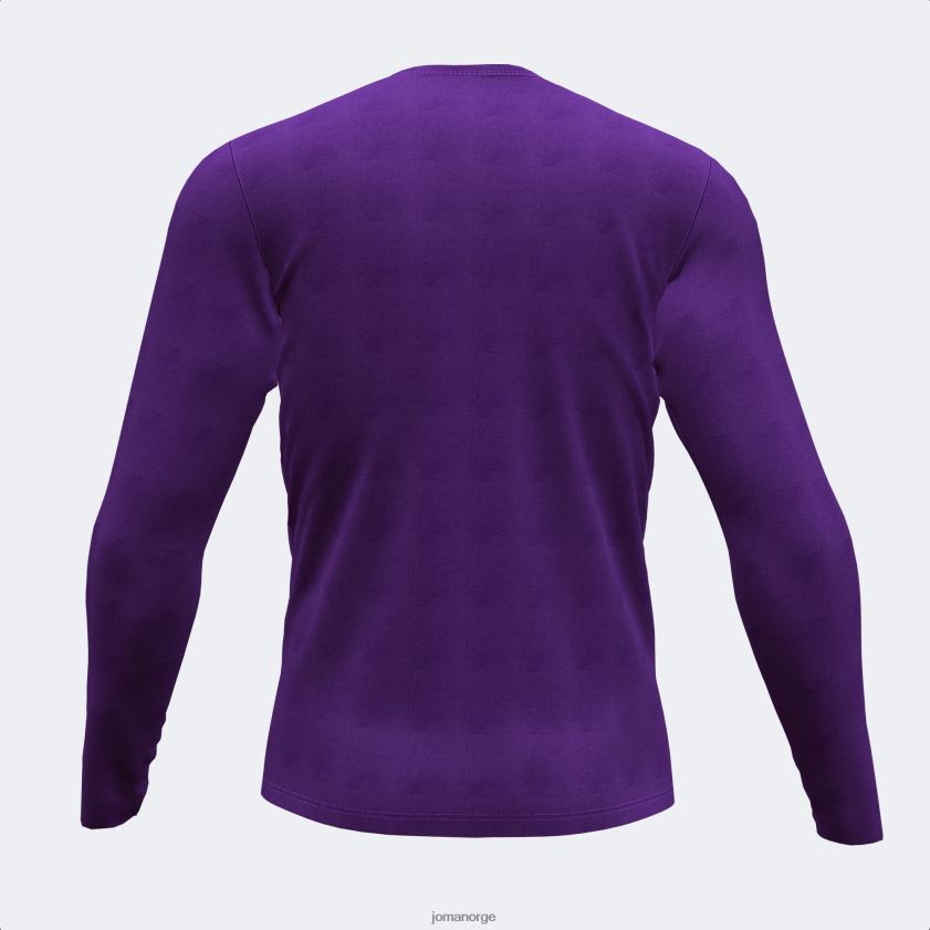 nei Joma langermet skjorte brama academy lilla FBD0T01451