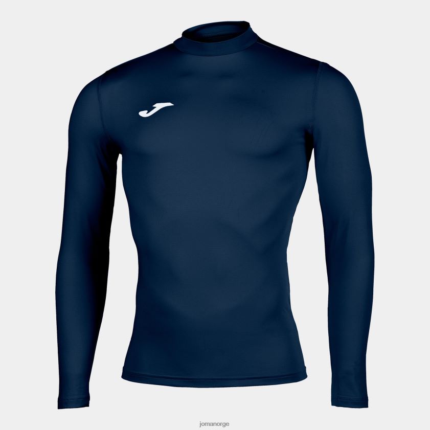 nei Joma langermet skjorte brama academy marineblå FBD0T03374