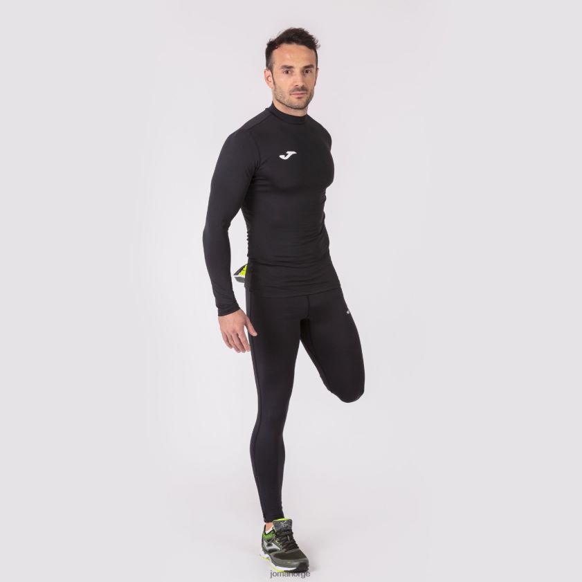 nei Joma langermet skjorte brama academy svart FBD0T03737