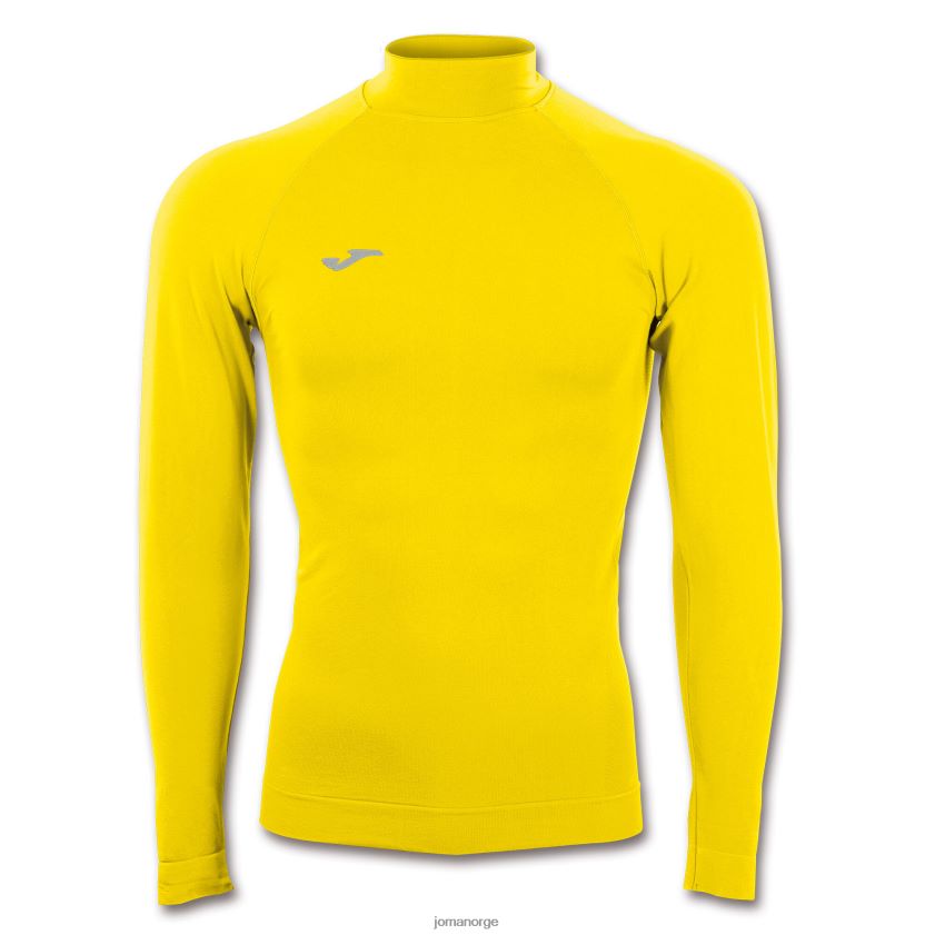 nei Joma langermet skjorte brama classic gul FBD0T01530