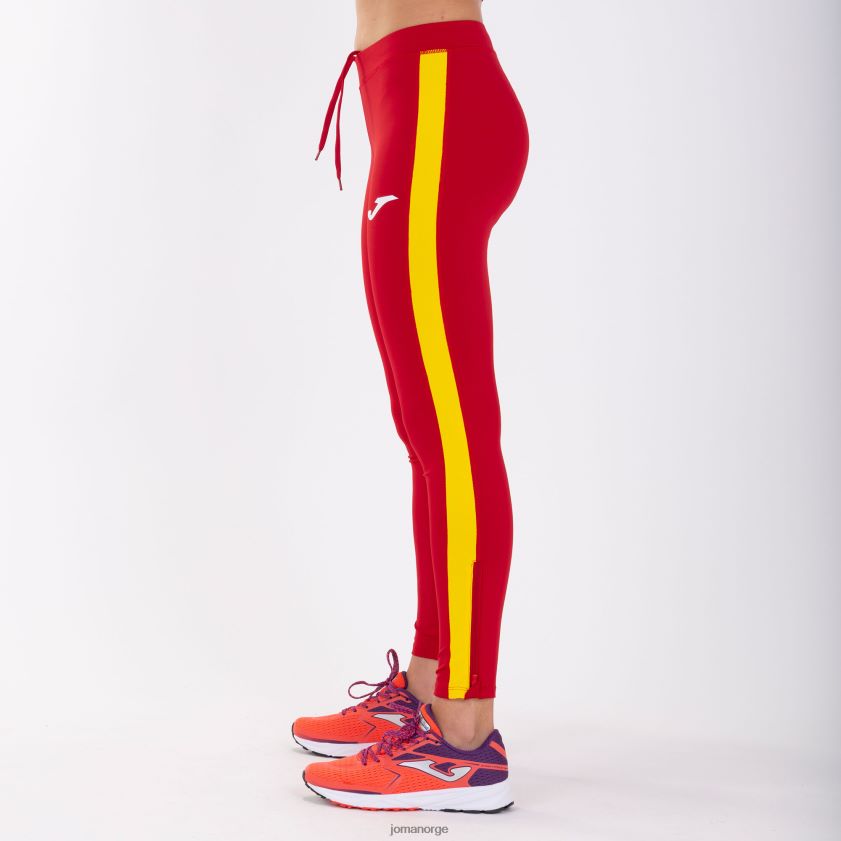 nei Joma lange tights elite vii rød gul FBD0T01334