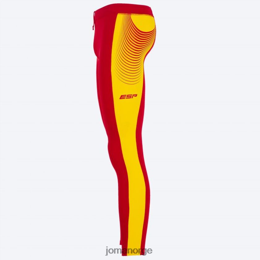 nei Joma lange tights kongelig spansk friidrettsforbund rød FBD0T04654