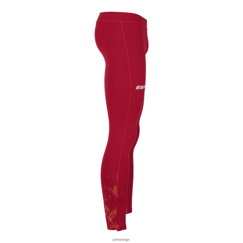 nei Joma lange tights kongelig spansk friidrettsforbund rød FBD0T0908