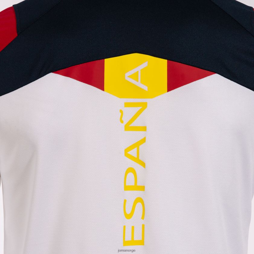 nei Joma poloskjorte langermet spansk olympiske komité hvit FBD0T03246