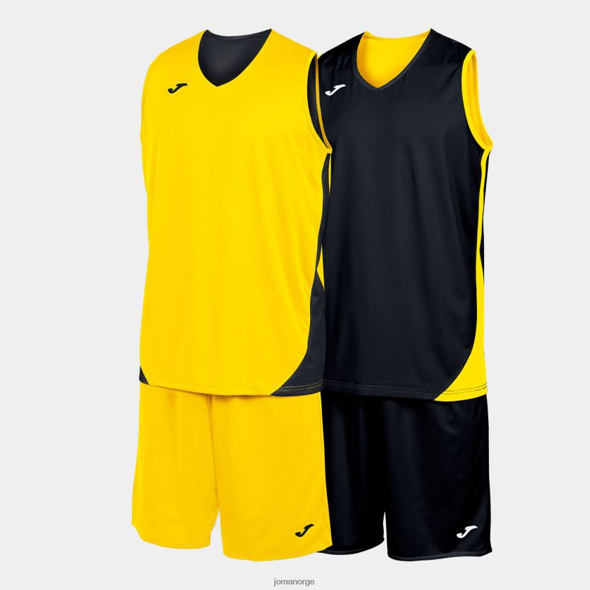 nei Joma sett kansas gul svart FBD0T02533