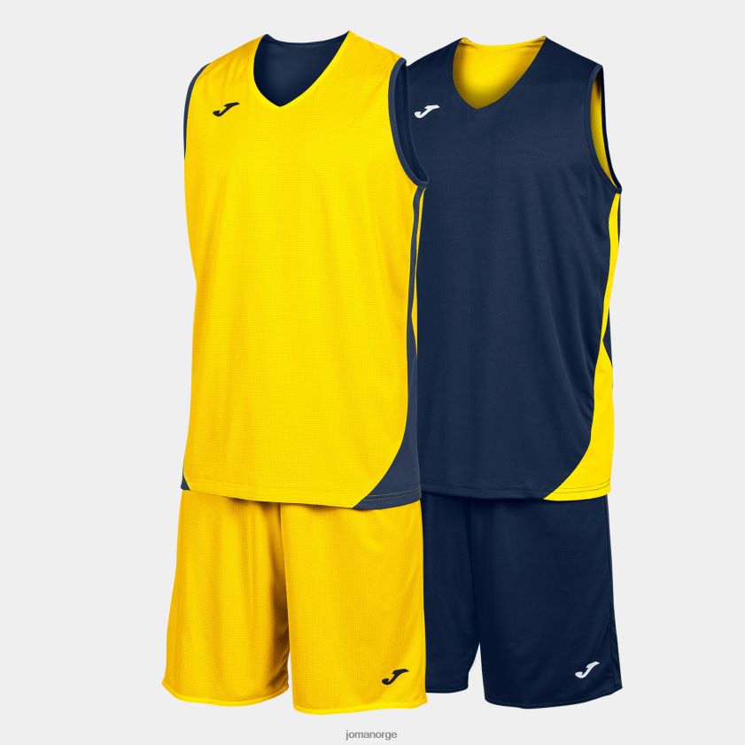 nei Joma sett kansas marineblå gul FBD0T0716