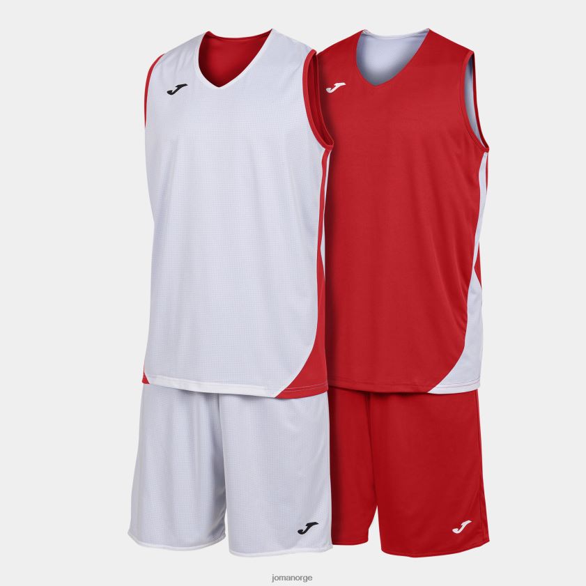 nei Joma sett kansas rød Hvit FBD0T02534