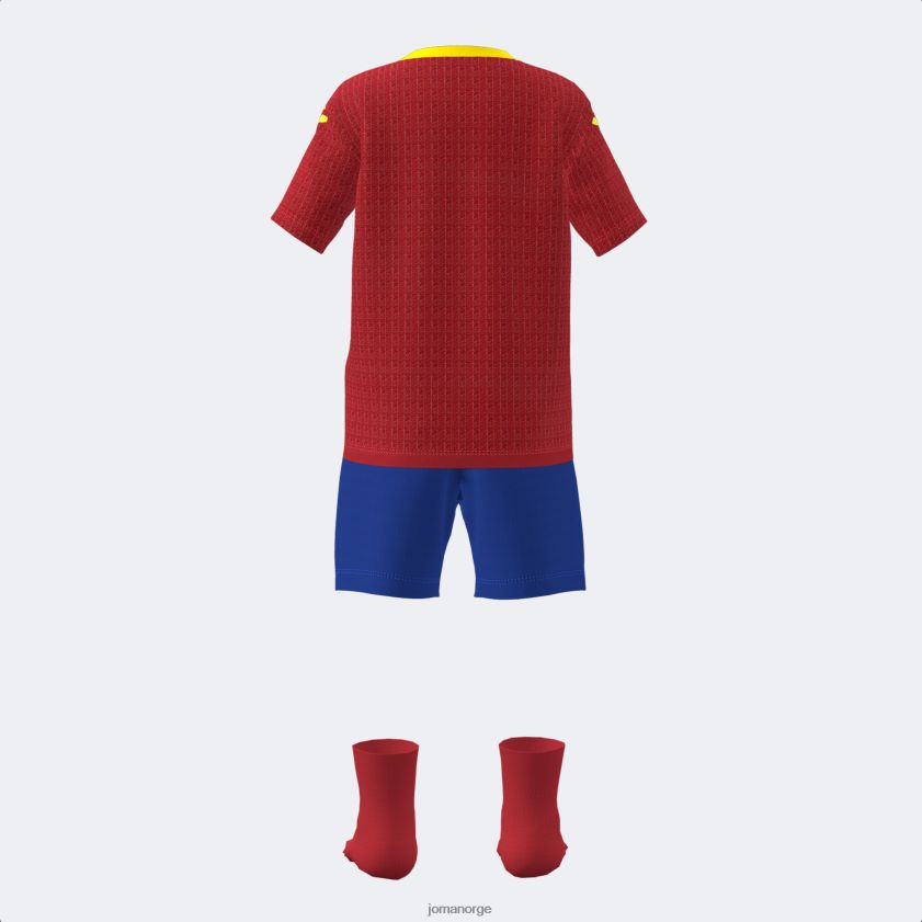 nei Joma sett spansk futsal utvalg junior rød FBD0T04100