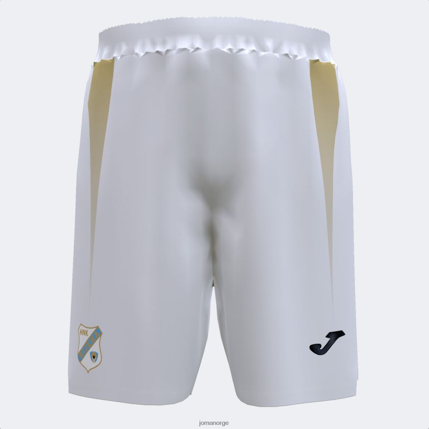 nei Joma shorts 1. uniform rijeka 22/23 hvit gul FBD0T04458