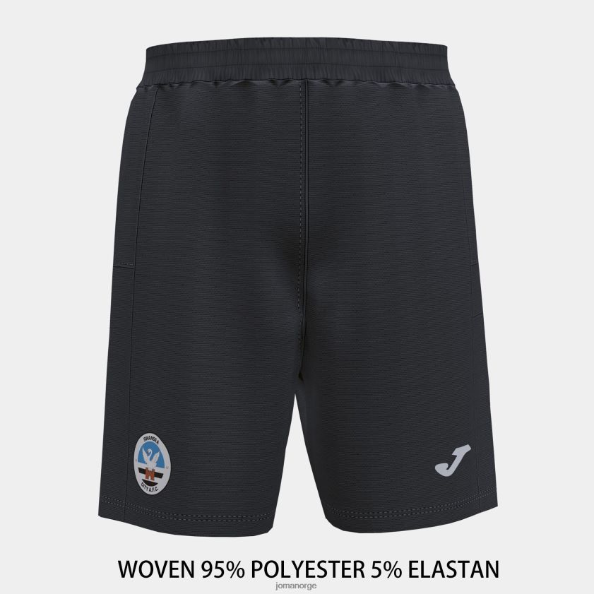 nei Joma shorts fritid swansea 22/23 mørkegrå FBD0T0259