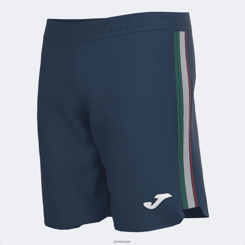 nei Joma shorts italiensk tennis- og padelforbund marineblå FBD0T0161
