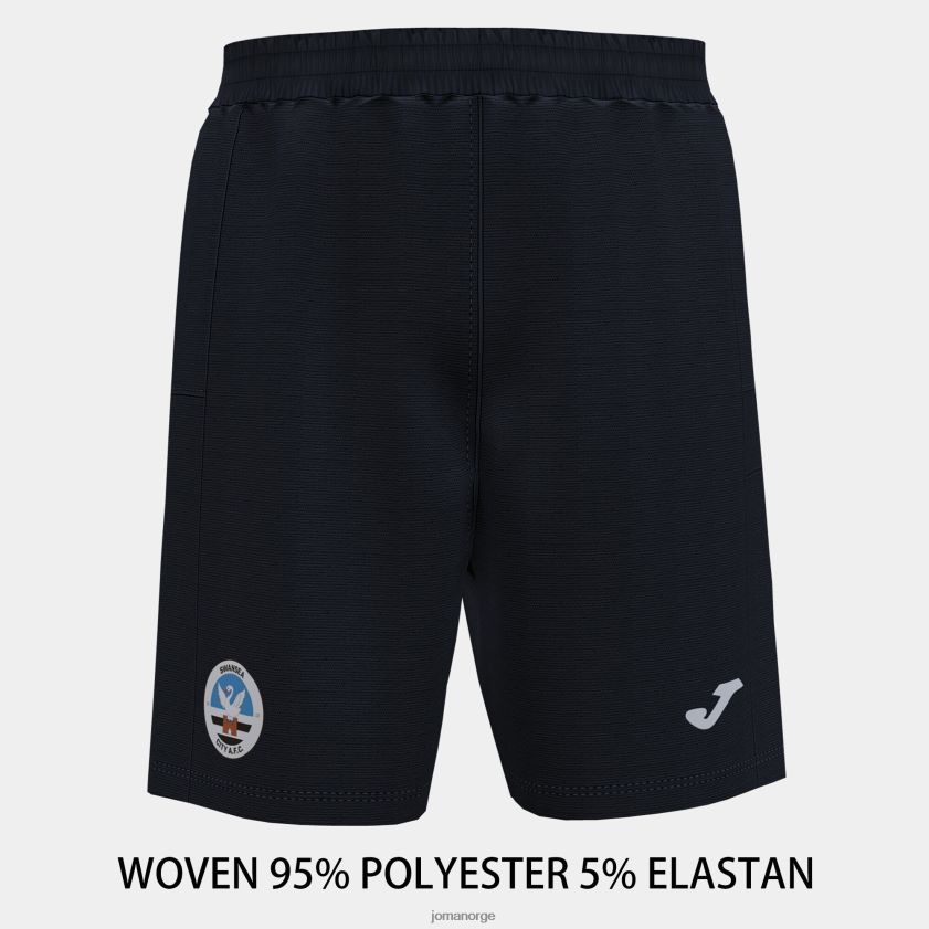 nei Joma shorts trening swansea 22/23 svart FBD0T04478