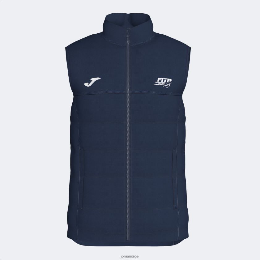 nei Joma polstret vest italiensk tennis- og padelforbund marineblå FBD0T03267