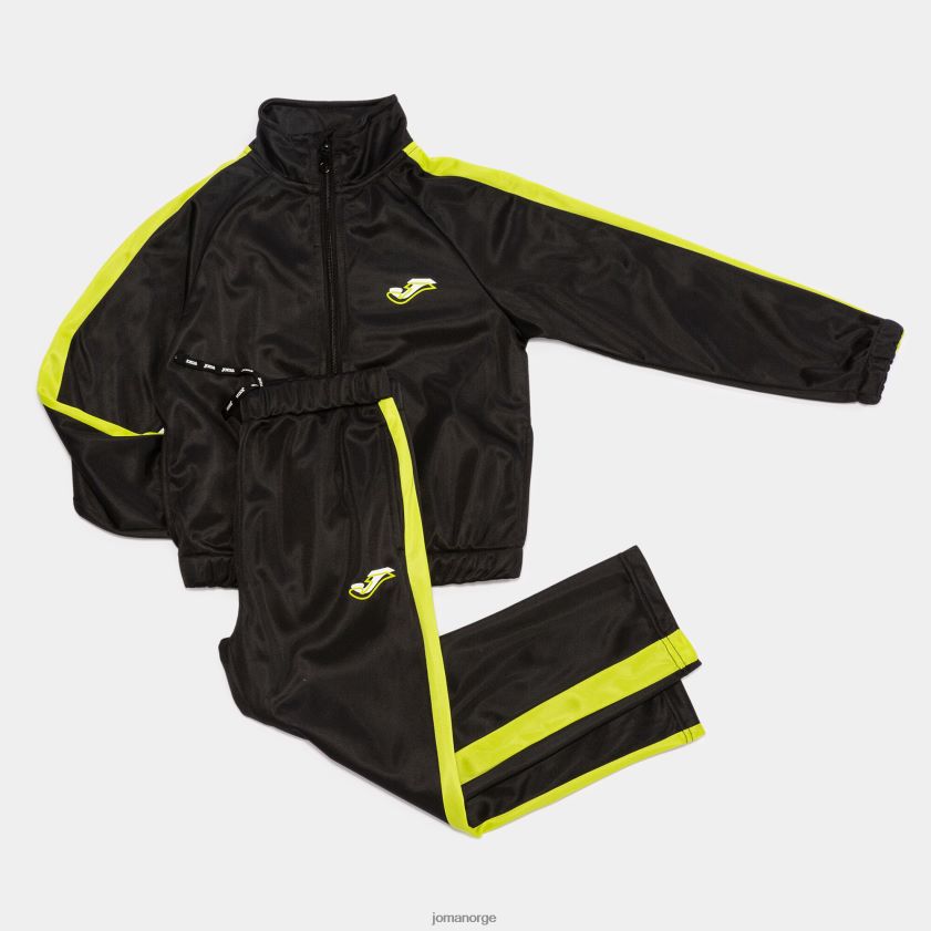 nei Joma treningsdress gutt tvilling svart lime FBD0T02687